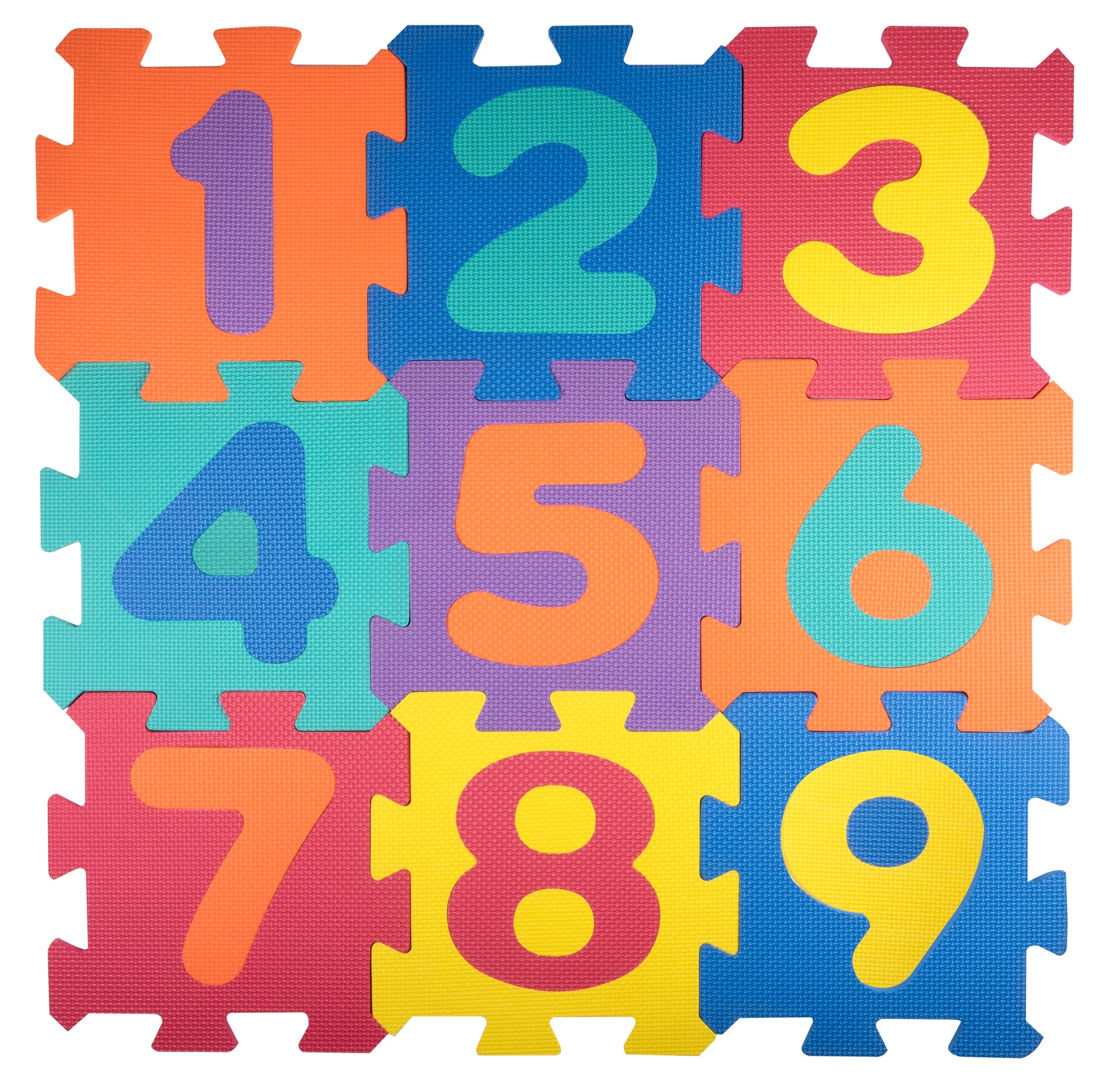 LET'S PLAY PUZZLE MAT 9PCS 32X32X1CM - Tuincentrum Lopik