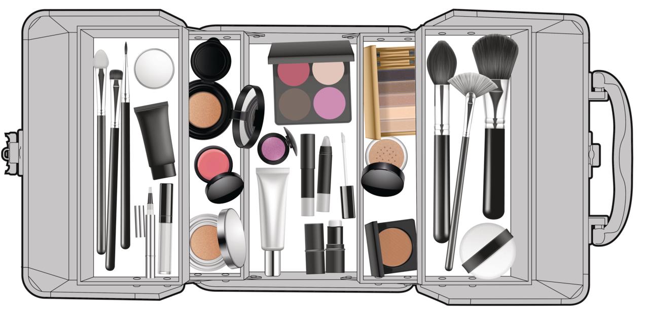 TOUCH OF BEAUTY MAKE-UP KOFFER ZILVER - Tuincentrum Lopik