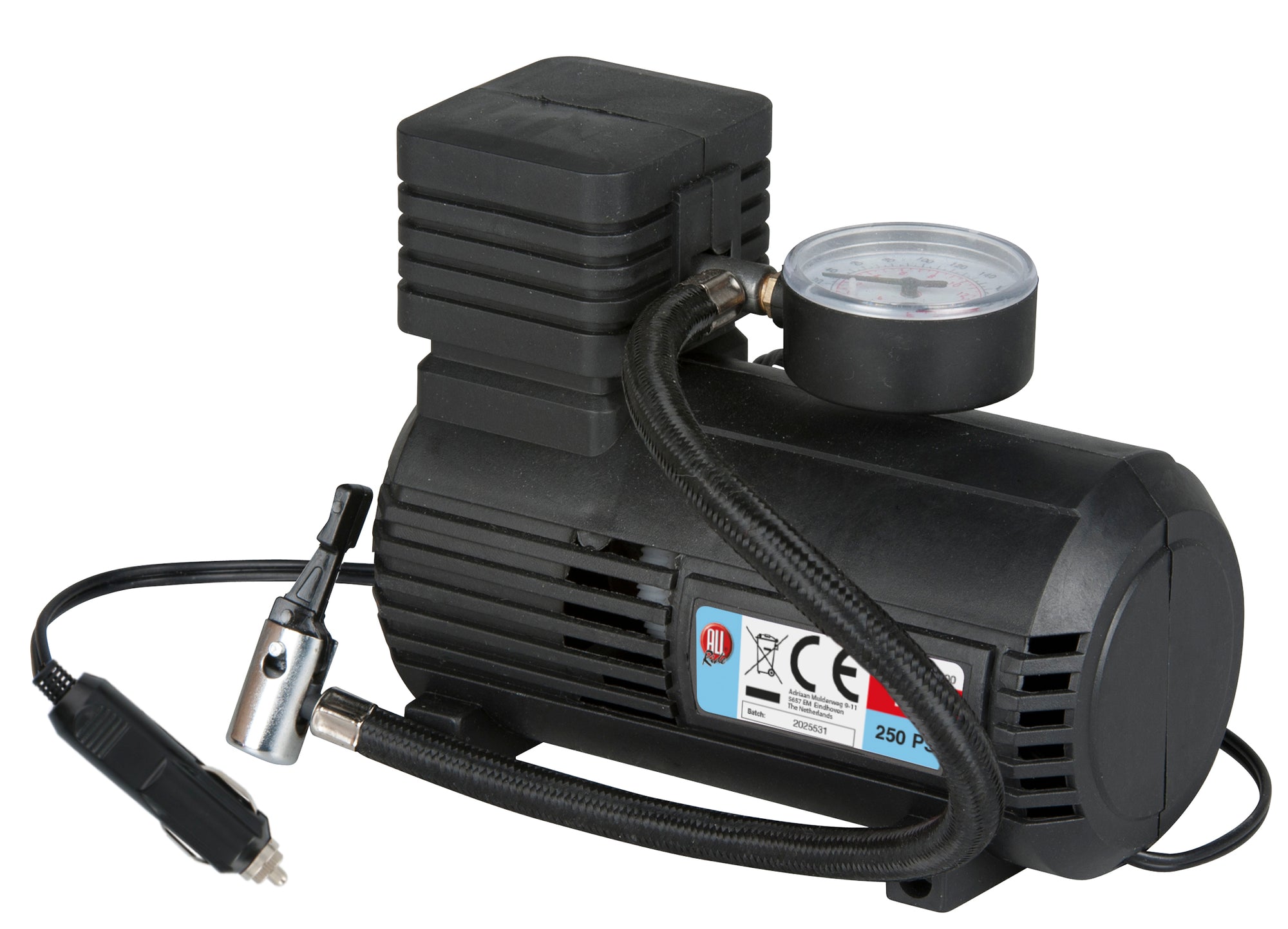 ALL RIDE LUCHTCOMPRESSOR 12V 250PSI - Tuincentrum Lopik