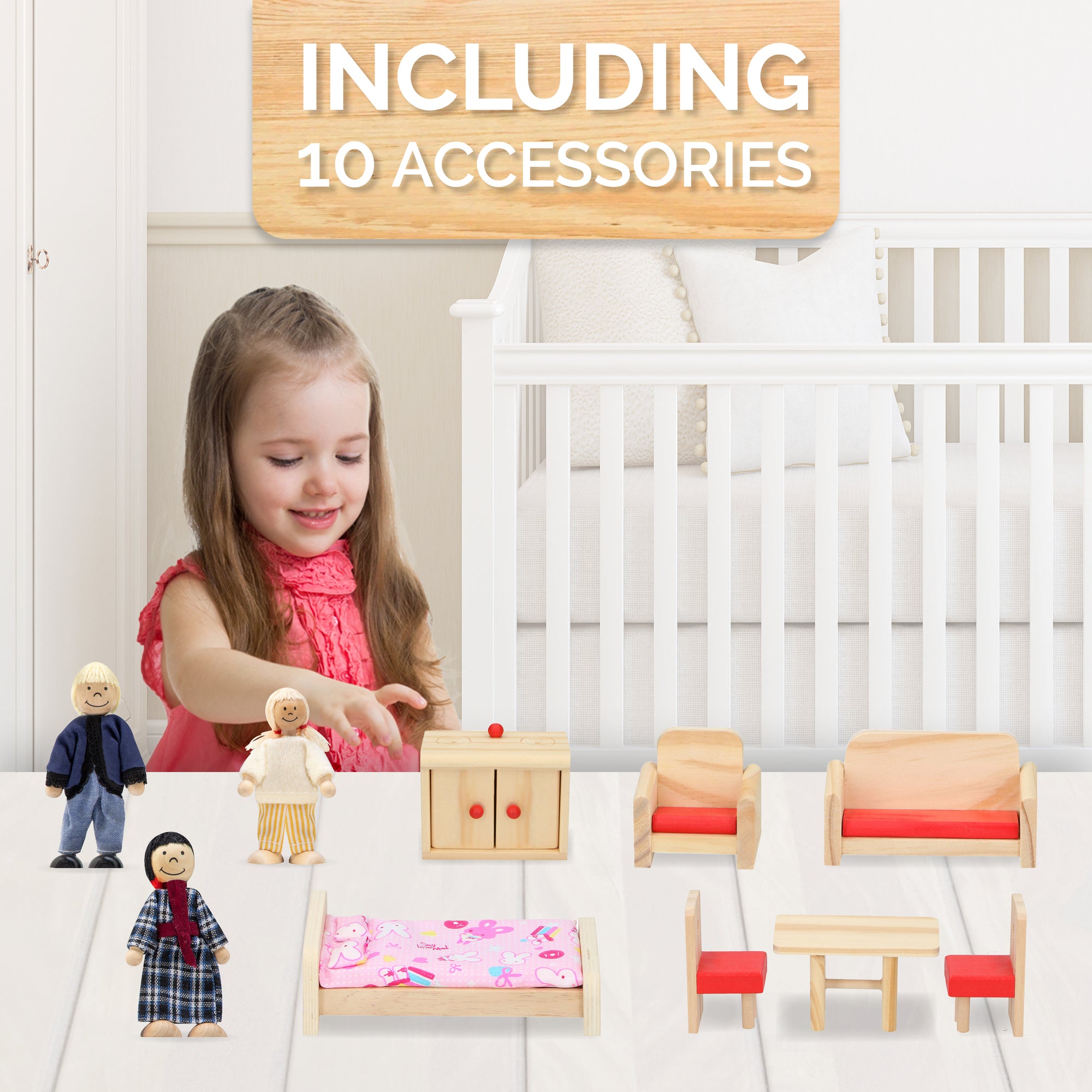 Playhouse 11Pcs Wd