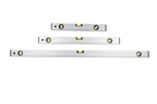KINZO WATERPAS SET 3-DELIG 40, 60 EN 100CM ALUMINIUM - Tuincentrum Lopik