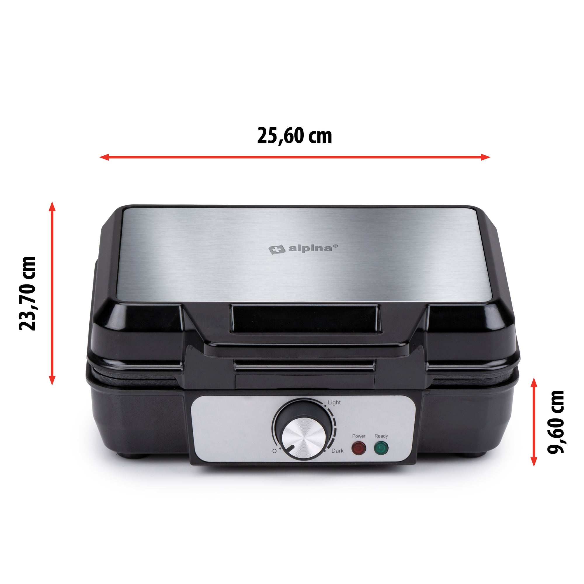 ALPINA WAFELIJZER 230V 1000W - Tuincentrum Lopik