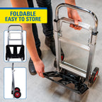 KINZO HAND TRUCK FOLDABLE ALU 90KG - Tuincentrum Lopik