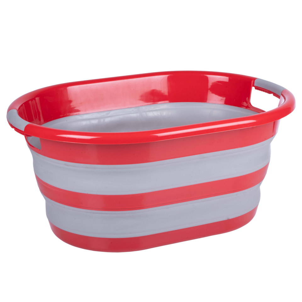 DIRT DEVIL LAUNDRY BASKET FOLDABLE PP/TPR - Tuincentrum Lopik