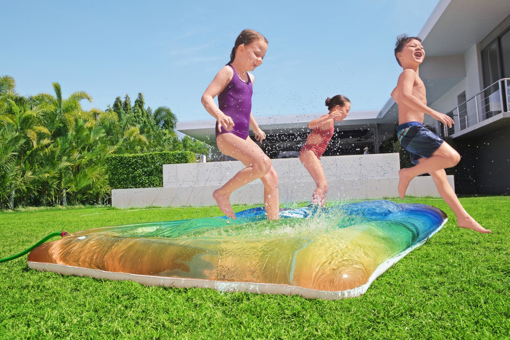 BESTWAY BLOBZ COLOR SPLASH 280X185CM PVC - Tuincentrum Lopik