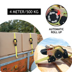 DUNLOP SPANBAND MET RATEL 4 METER 500KG 38MM - Tuincentrum Lopik