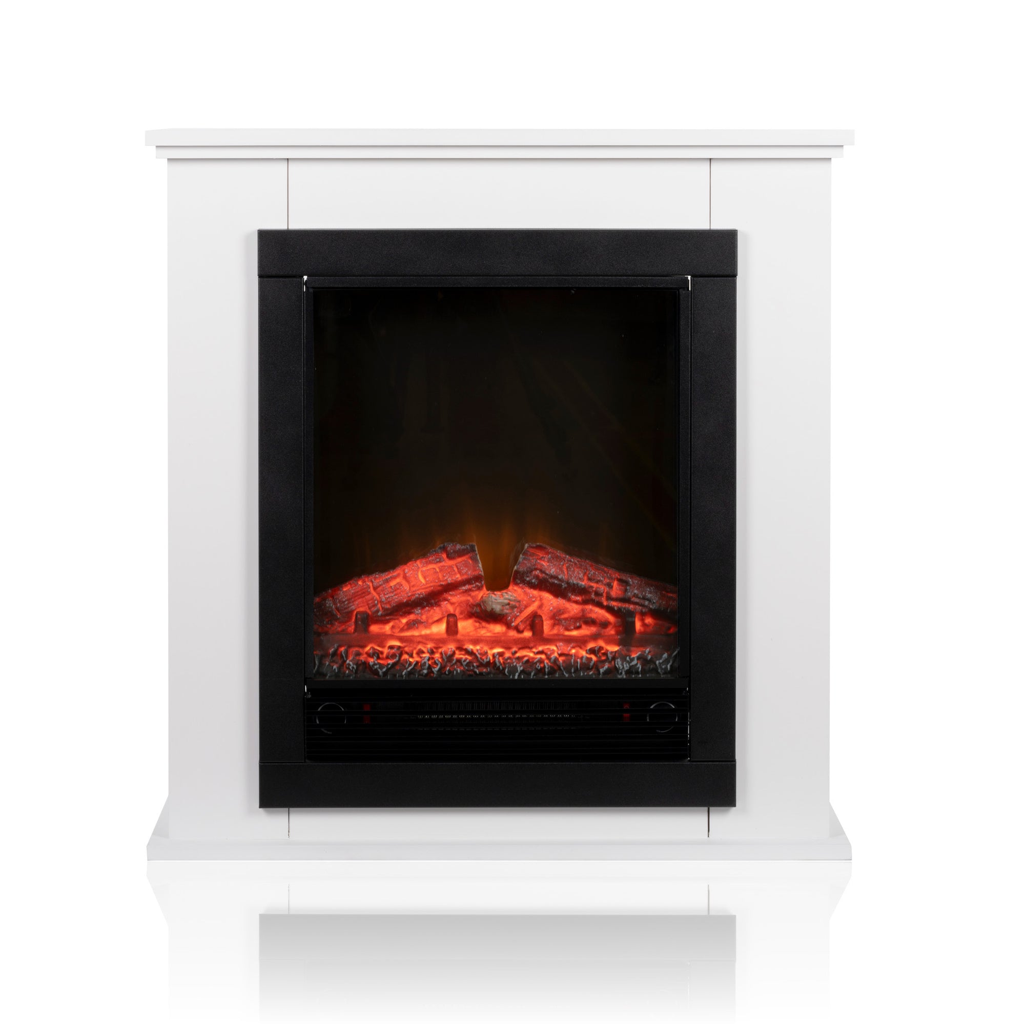 CLASSIC FIRE SFEERHAARD LUGANO MET SCHOUW EN VERWARMING KLASSIEK DESIGN - Tuincentrum Lopik