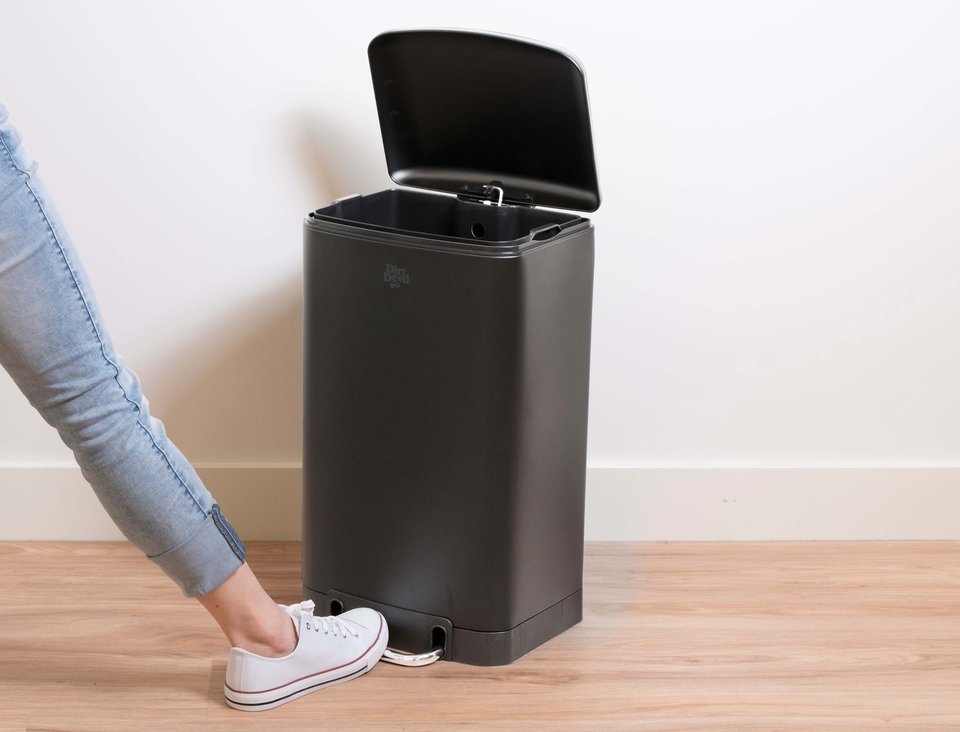 DIRT DEVIL PEDAL BIN 30L 2PC SOFT CLOSE - Tuincentrum Lopik