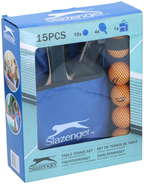 SLAZENGER TAFELTENNIS SET 15-DELIG MET DRAAGTAS - Tuincentrum Lopik