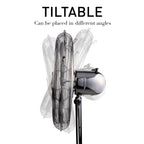LIFETIME AIR STATIEFVENTILATOR 45 CM 50W ZILVER - Tuincentrum Lopik