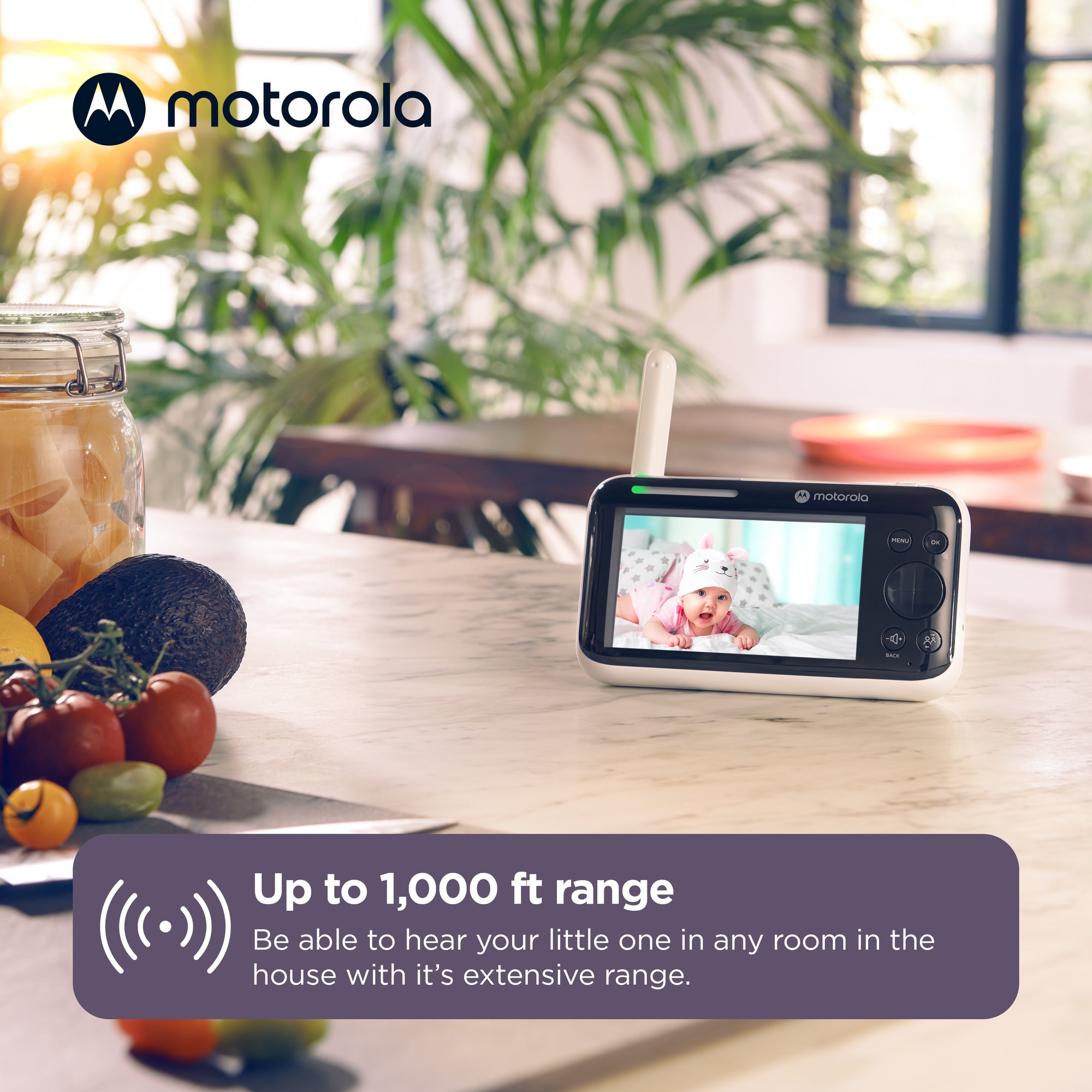 MOTOROLA VIDEO BABYFOON PIP1500 230V - Tuincentrum Lopik