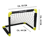 DUNLOP MINI VOETBALDOELTJES SET VAN 2 50X44X44CM - Tuincentrum Lopik