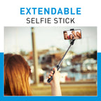 GRUNDIG SELFIESTICK 3-IN-1 MET STATIEF EN BLUETOOTH AFSTANDSBEDIENING - Tuincentrum Lopik