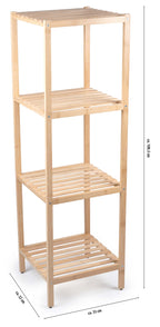 ALPINA BAMBOE BADKAMERREK 4 LAGEN 108.5CM - Tuincentrum Lopik