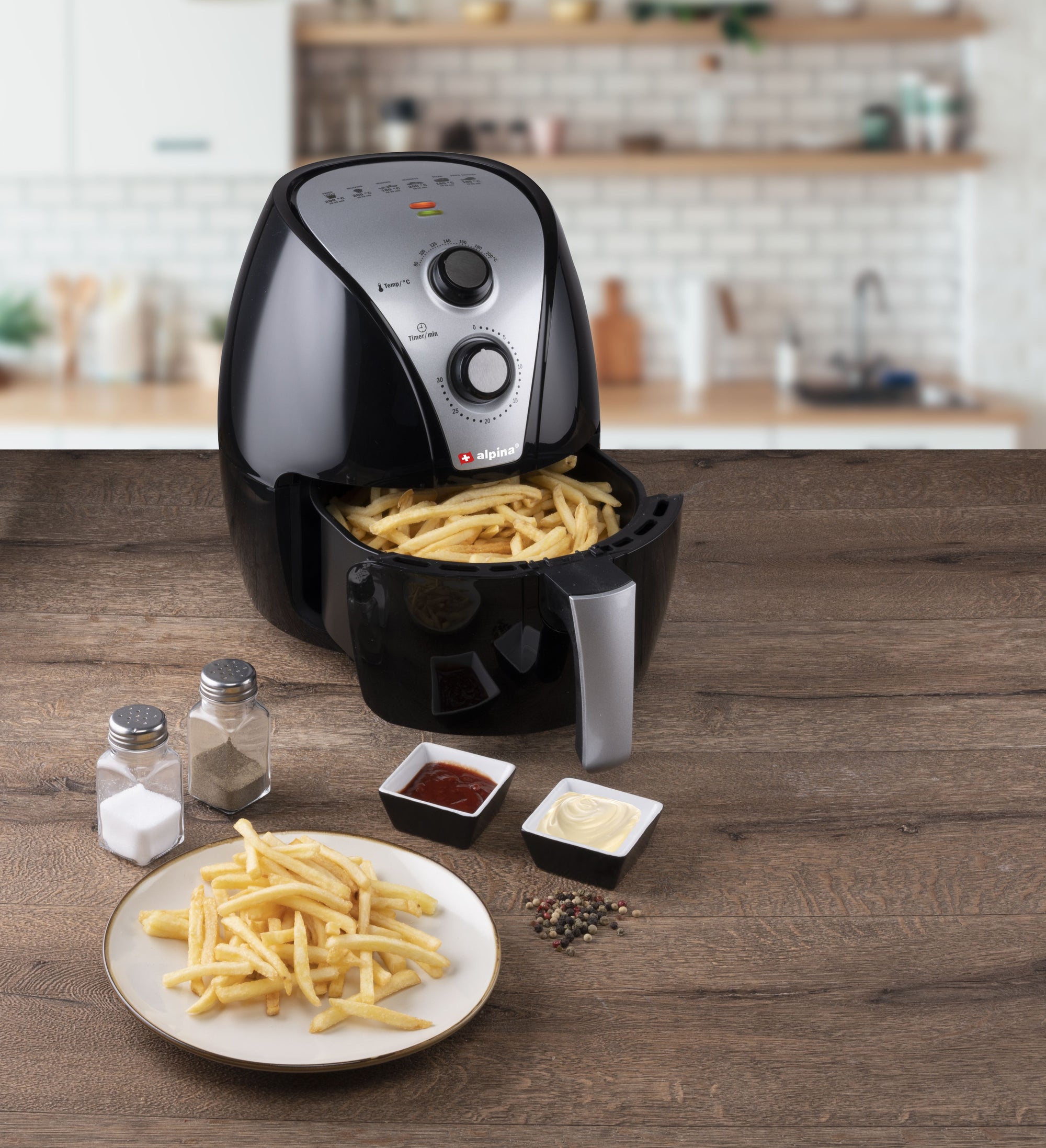 ALPINA HETELUCHTFRITEUSE 3,2L - Tuincentrum Lopik