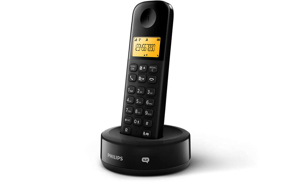 PHILIPS CORDLESS PHONE 230V D1651B/01 - Tuincentrum Lopik