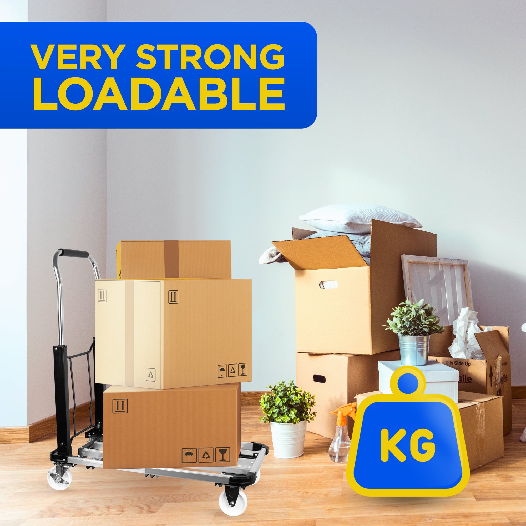 KINZO TROLLEY FOLDABLE 150KG - Tuincentrum Lopik