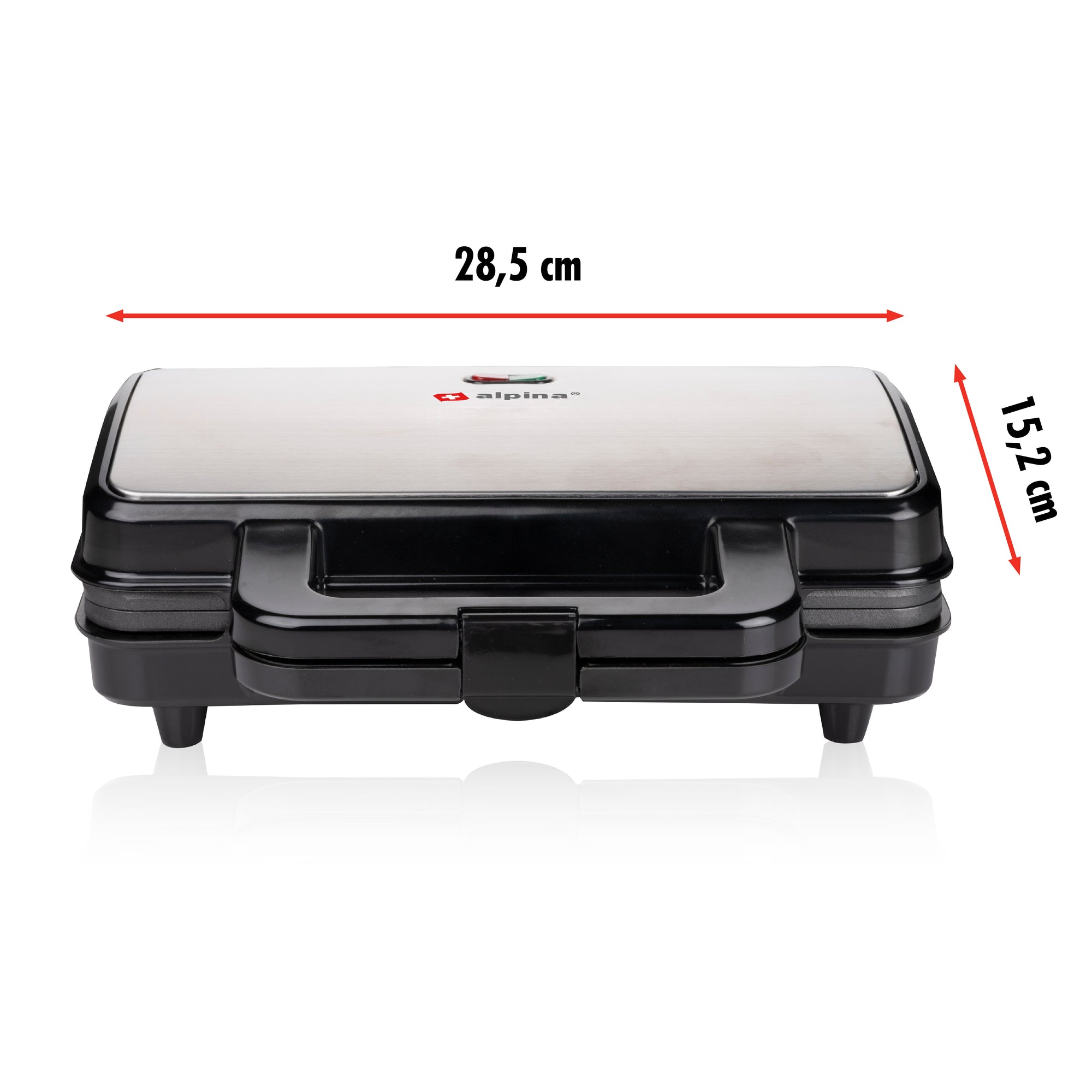 ALPINA TOSTI-APPAAT XL RVS 900W - Tuincentrum Lopik