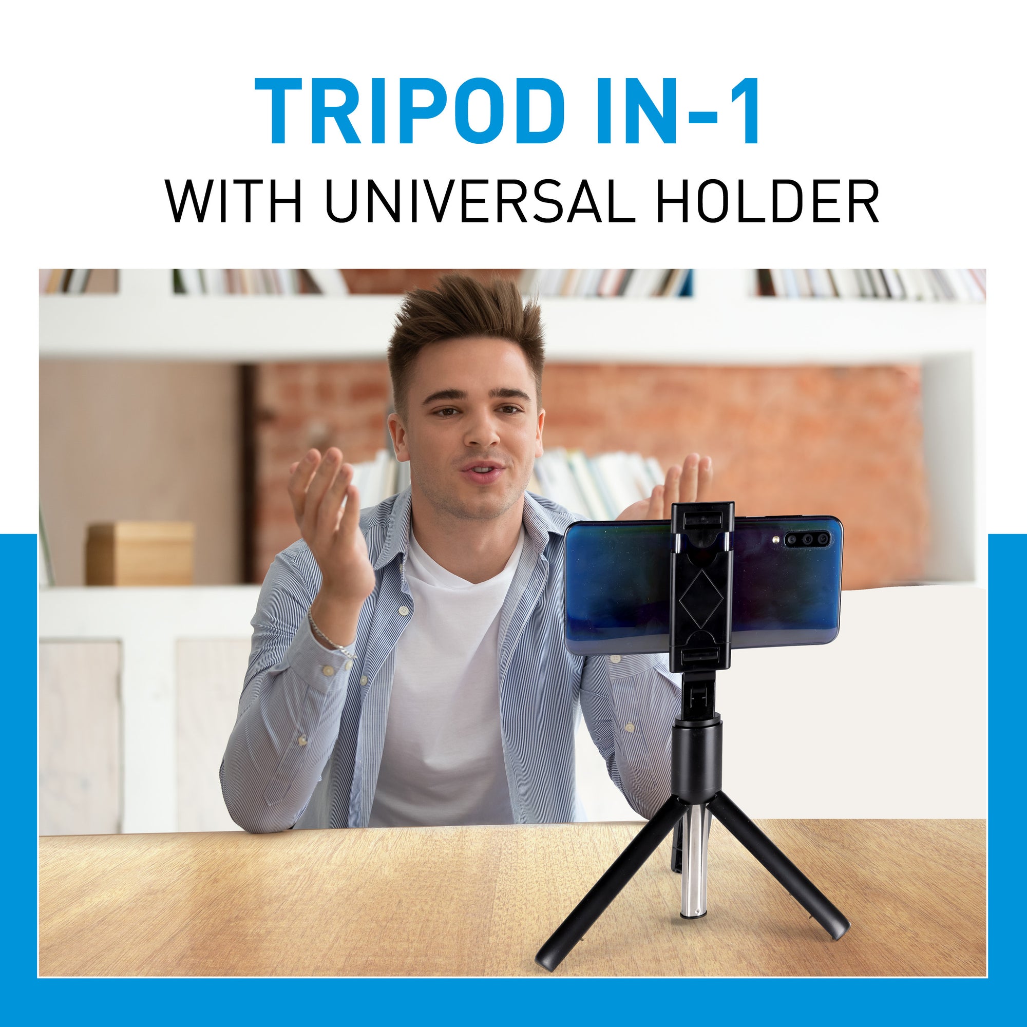 GRUNDIG SELFIESTICK MET BLUETOOTH EN TRIPOD 3-IN-1 - Tuincentrum Lopik
