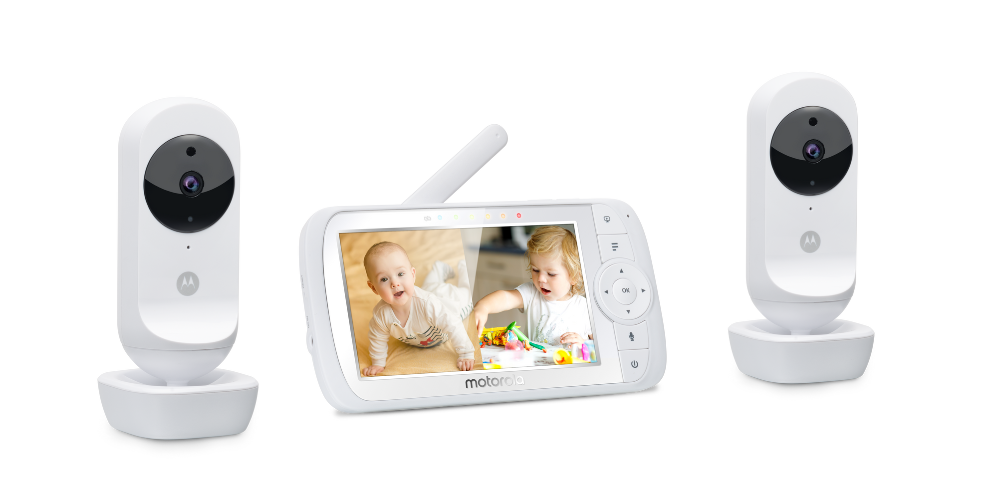 MOTOROLA VIDEO BABYFOON VM35 2.5 INCH WIT - Tuincentrum Lopik
