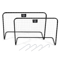UMBRO VOETBALDOELTJES SET VAN 2 METAAL 78X56X45CM - Tuincentrum Lopik