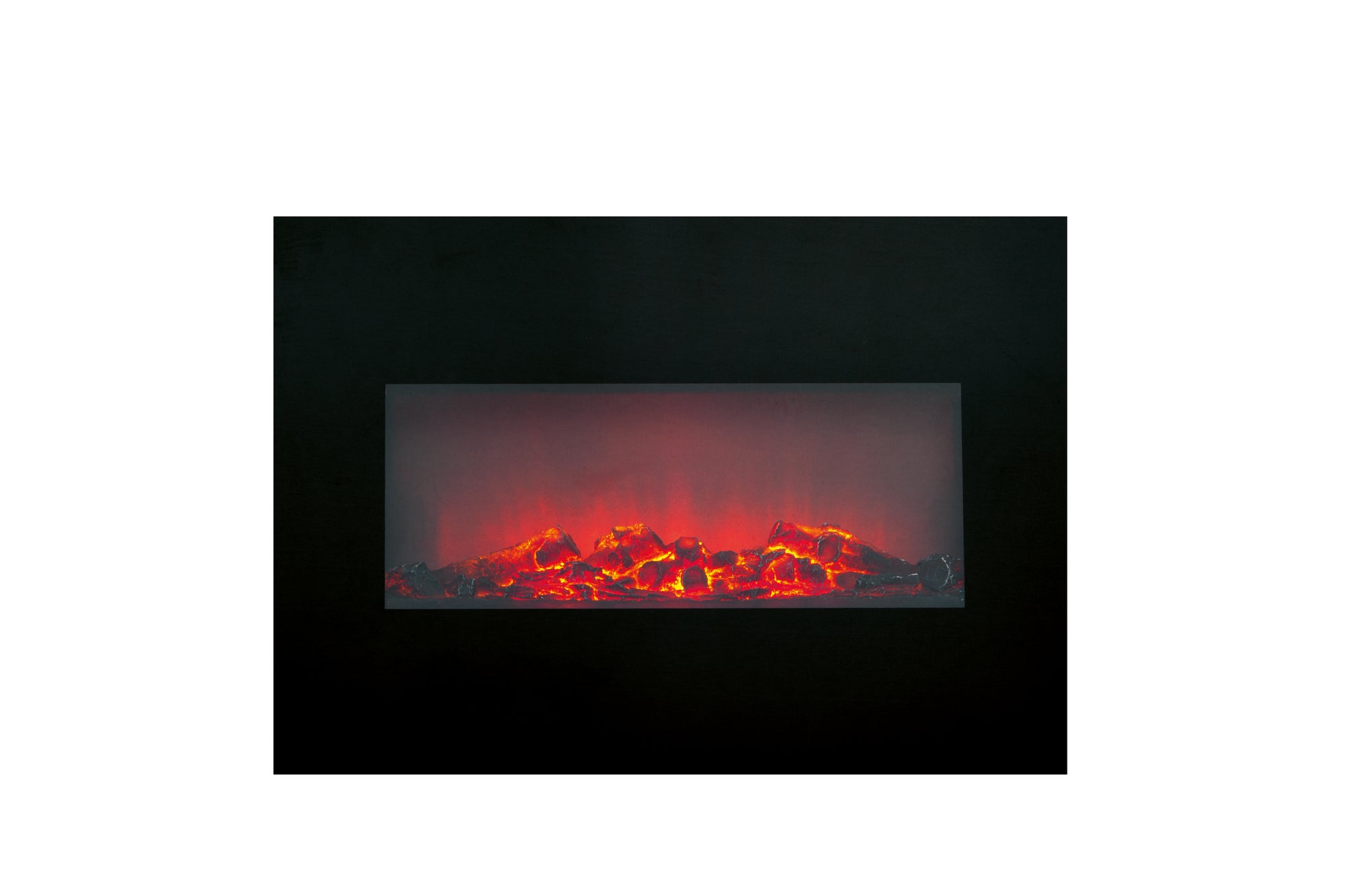 CLASSIC FIRE WANDHAARD MEMPHIS LED 80CM MET VERWARMING EN VLAMEFFECT - Tuincentrum Lopik