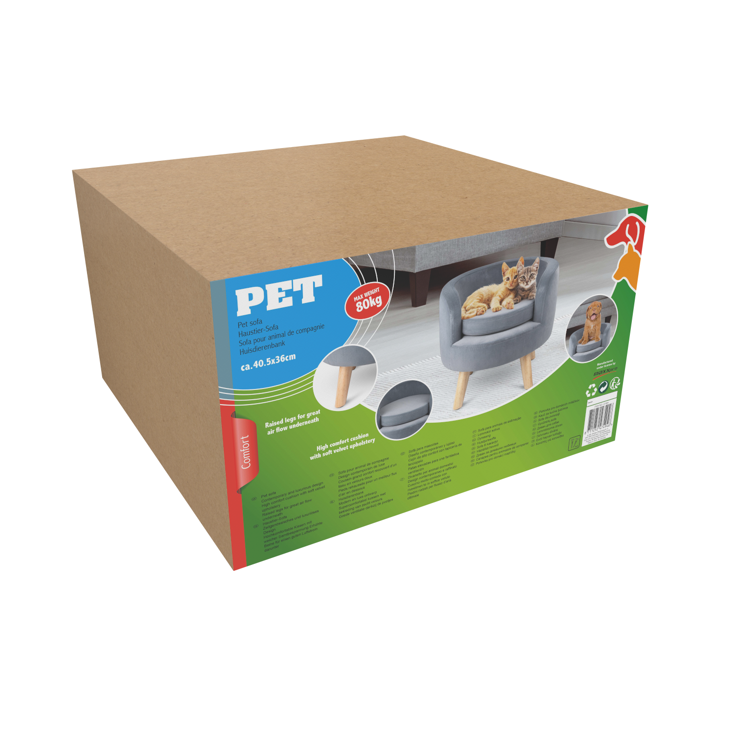 MAXXPRO PET SOFA D40,5X36CM - Tuincentrum Lopik