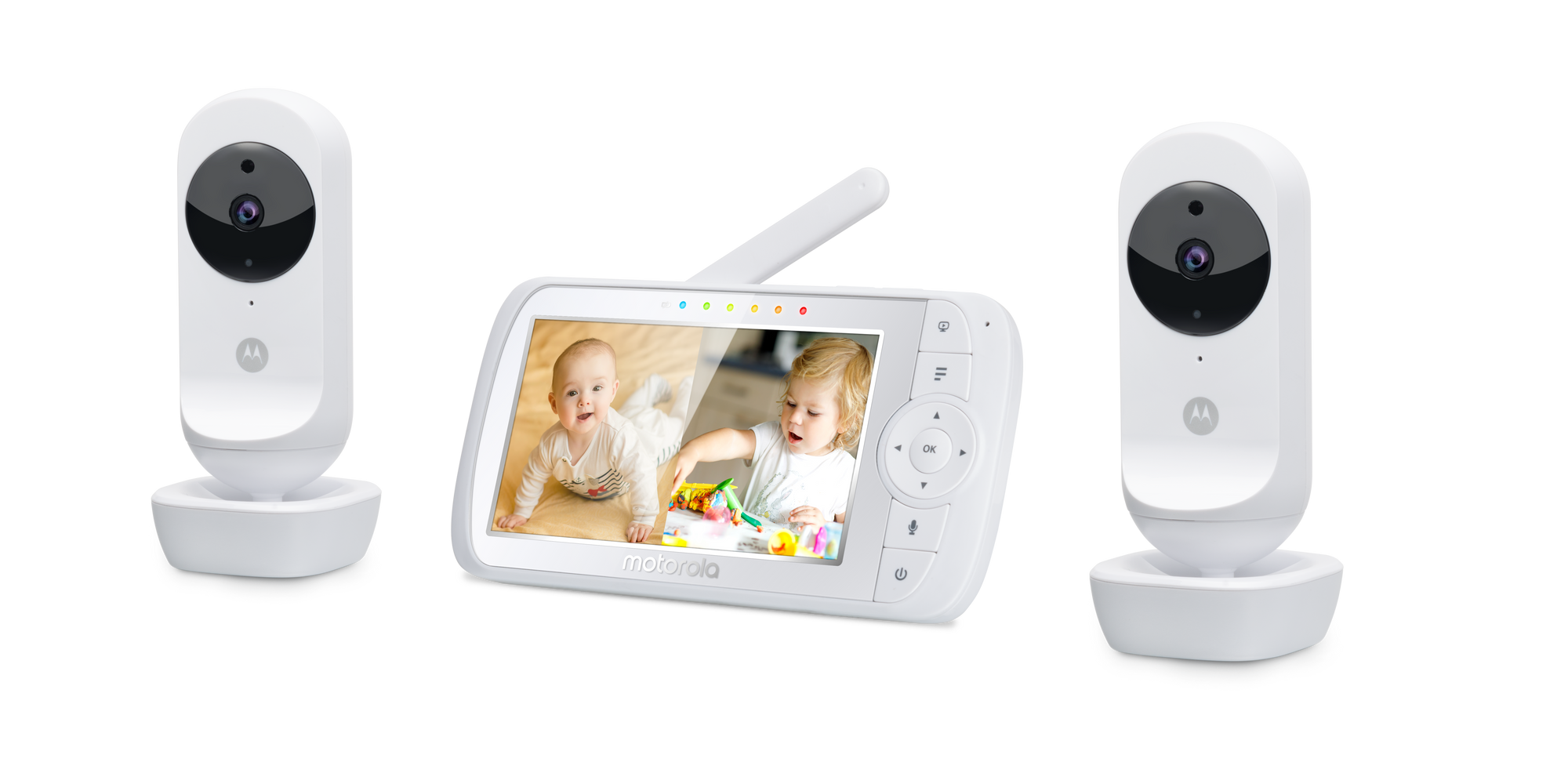 MOTOROLA VIDEO BABYFOON VM35 2.5 INCH WIT - Tuincentrum Lopik
