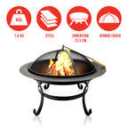 BBQ COLLECTION FIRE BOWL RD75,5X58,5CM ST - Tuincentrum Lopik