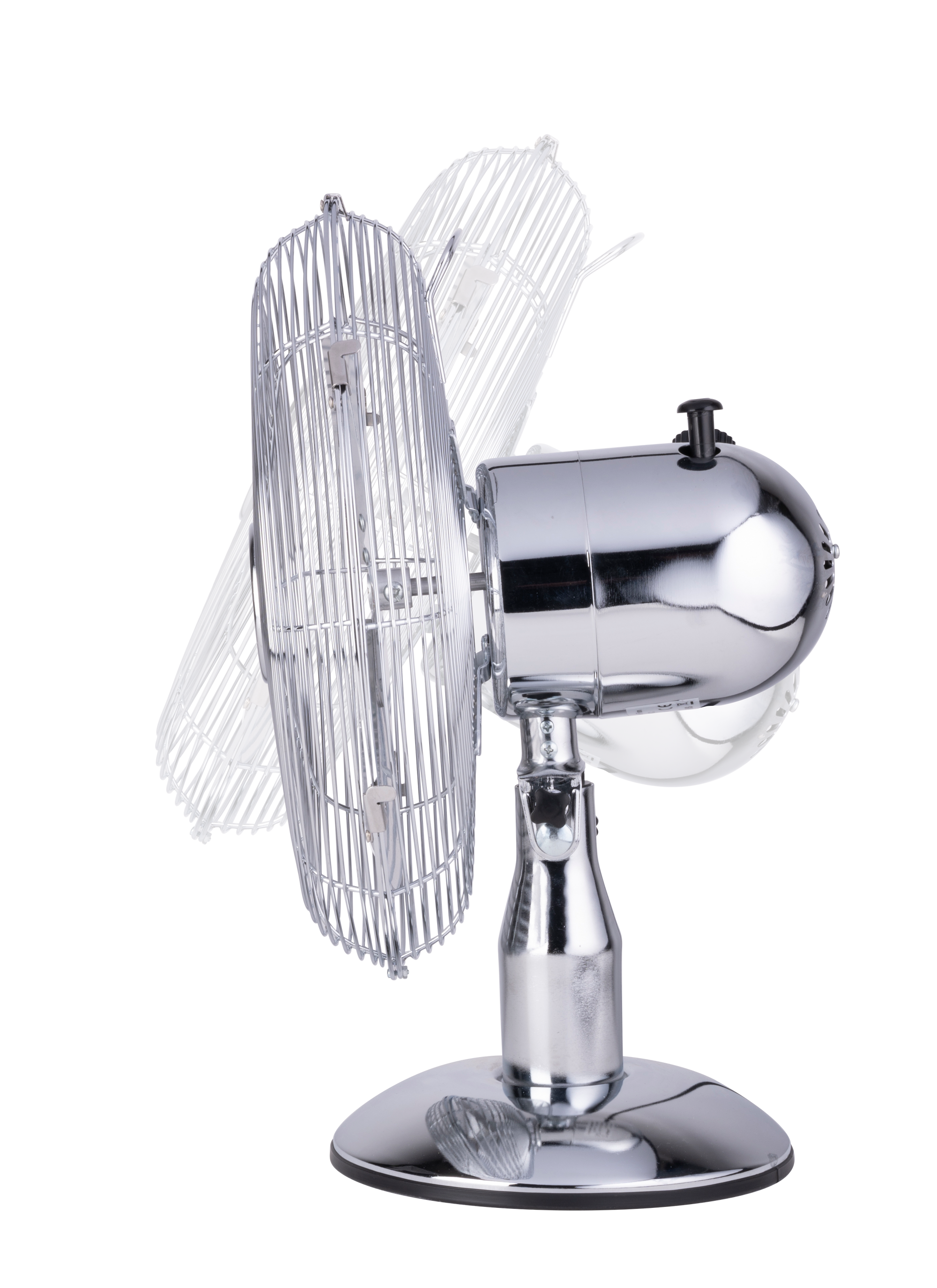 LIFETIME AIR TAFELVENTILATOR 30CM CHROOM RETRO - Tuincentrum Lopik