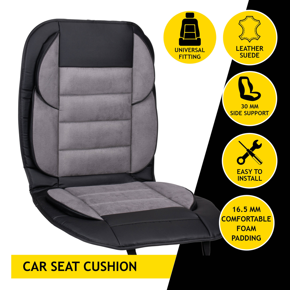 DUNLOP AUTO STOELHOES PVC/SUEDE MET ZIJSTEUN - Tuincentrum Lopik