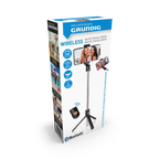 GRUNDIG SELFIESTICK 3-IN-1 MET STATIEF EN BLUETOOTH AFSTANDSBEDIENING - Tuincentrum Lopik