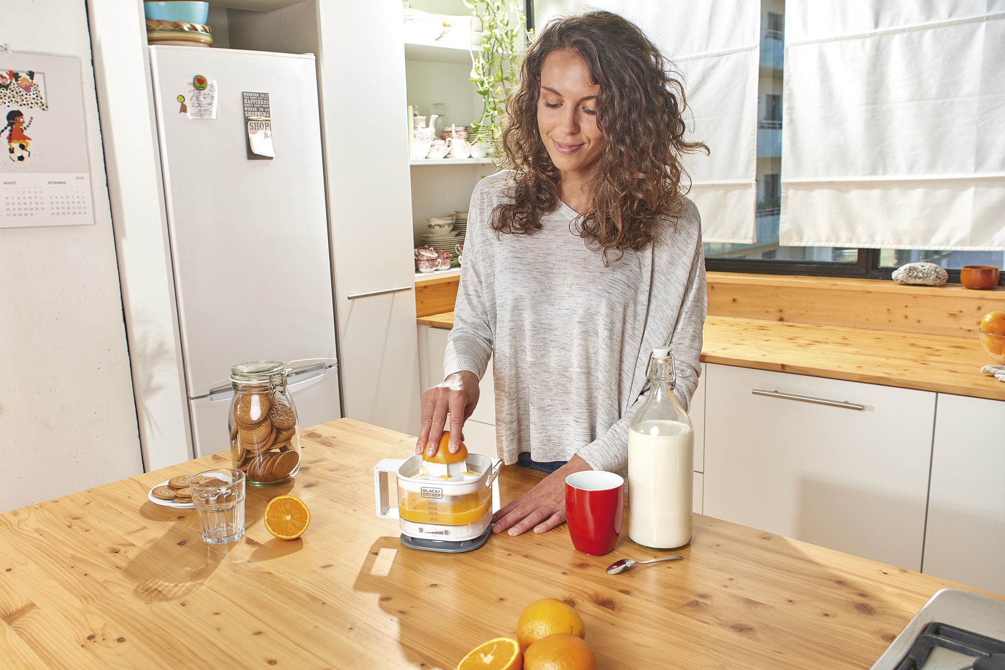 BLACK+DECKER CITRUSPERS 25W 350ML WIT/GRIJS - Tuincentrum Lopik