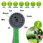 KINZO FLEXIBELE TUINSLANG ELASTISCH 5–10 METER GRIJS/GROEN - Tuincentrum Lopik