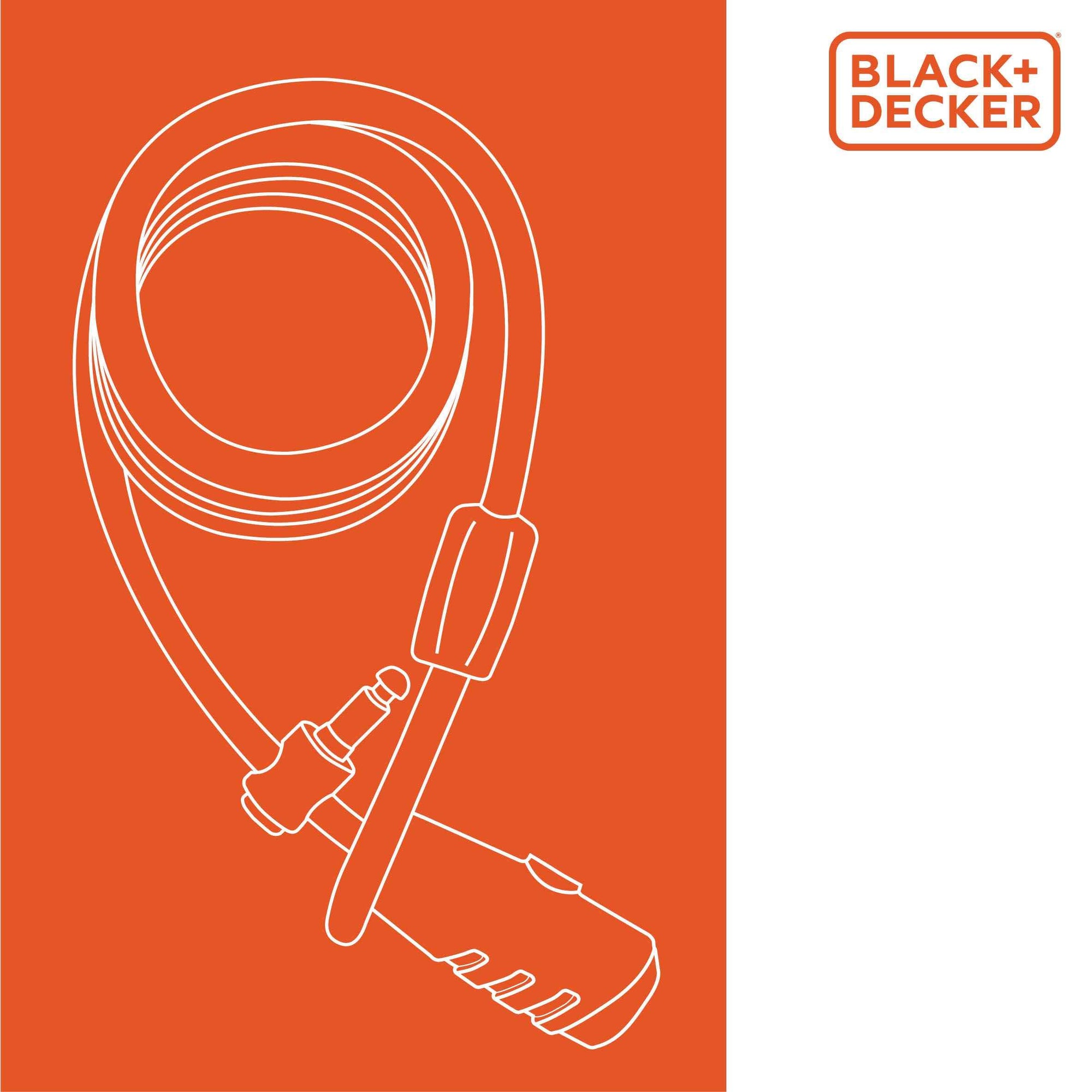 BLACK+DECKER KABELSLOT BXCHBL7005 Ø10X2400MM - Tuincentrum Lopik