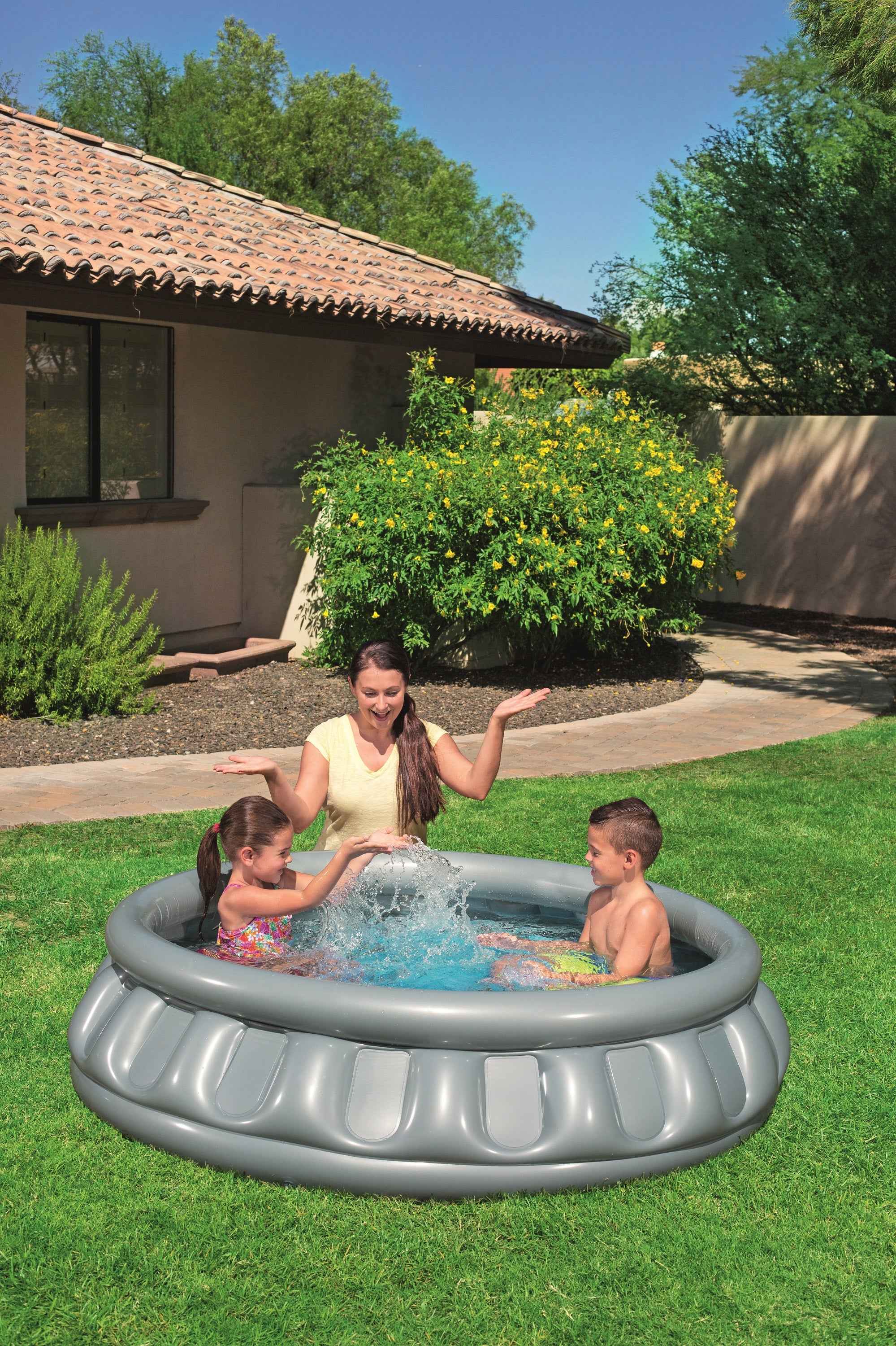 BESTWAY POOL 152X43CM SPACESHIP PVC  RUIMTESCHIP ZWEMBAD - Tuincentrum Lopik