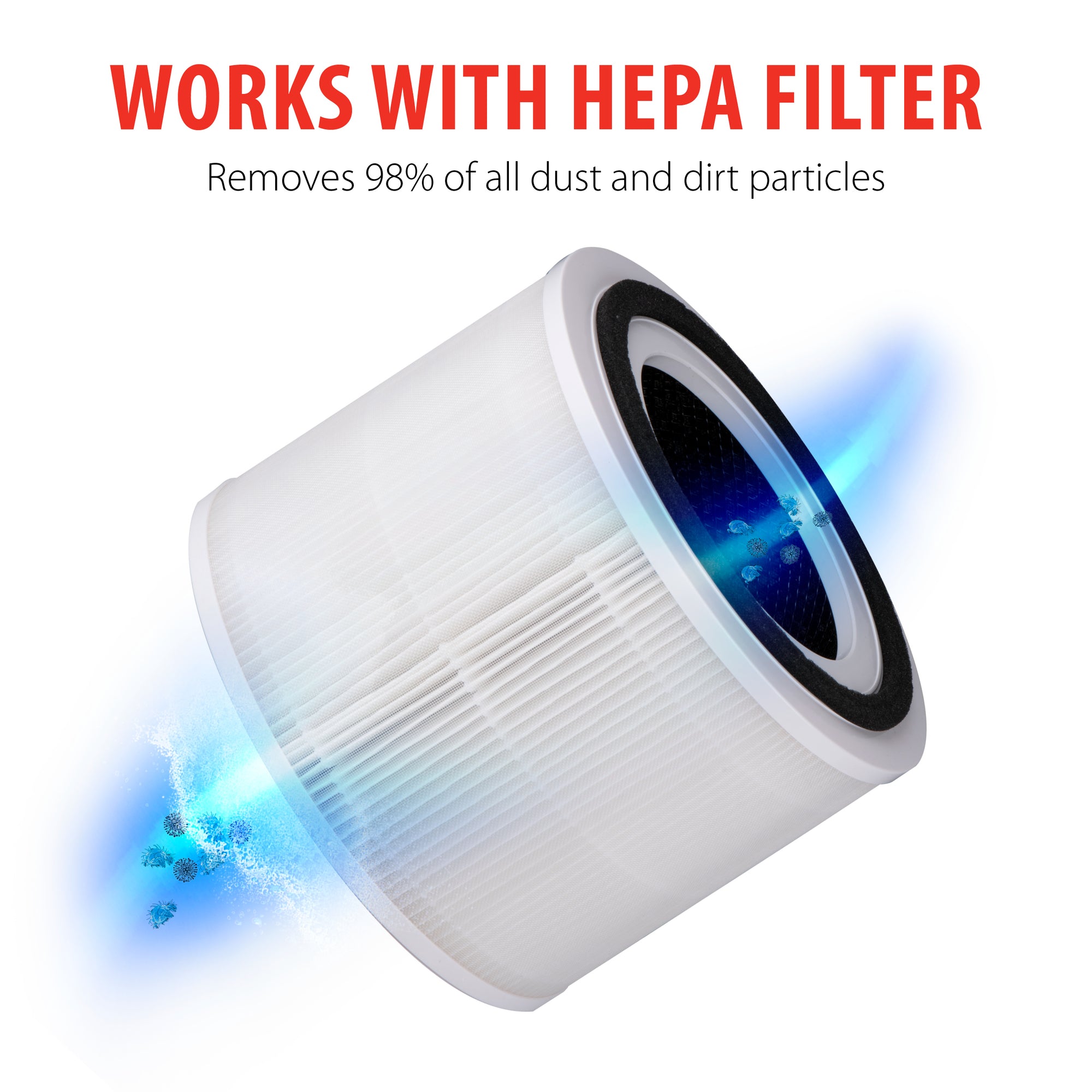 ALPINA LUCHTREINIGER MET HEPA FILTER EN IONISATOR 240M³/H - Tuincentrum Lopik
