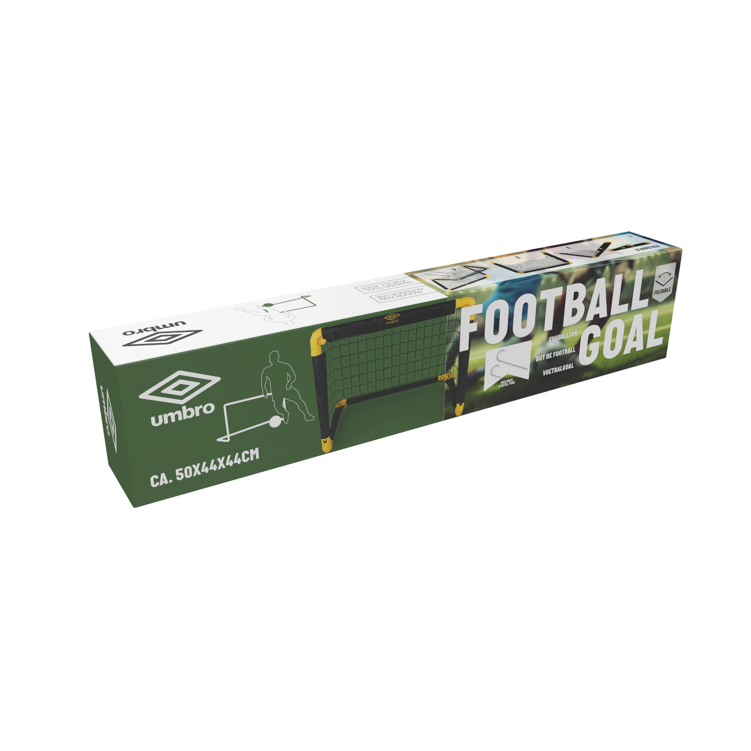 UMBRO VOETBALDOEL OPVOUWBAAR 50X44X44CM - Tuincentrum Lopik