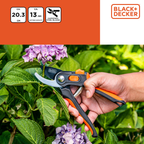 BLACK+DECKER BYPASS PRUNER 20,3CM - Tuincentrum Lopik