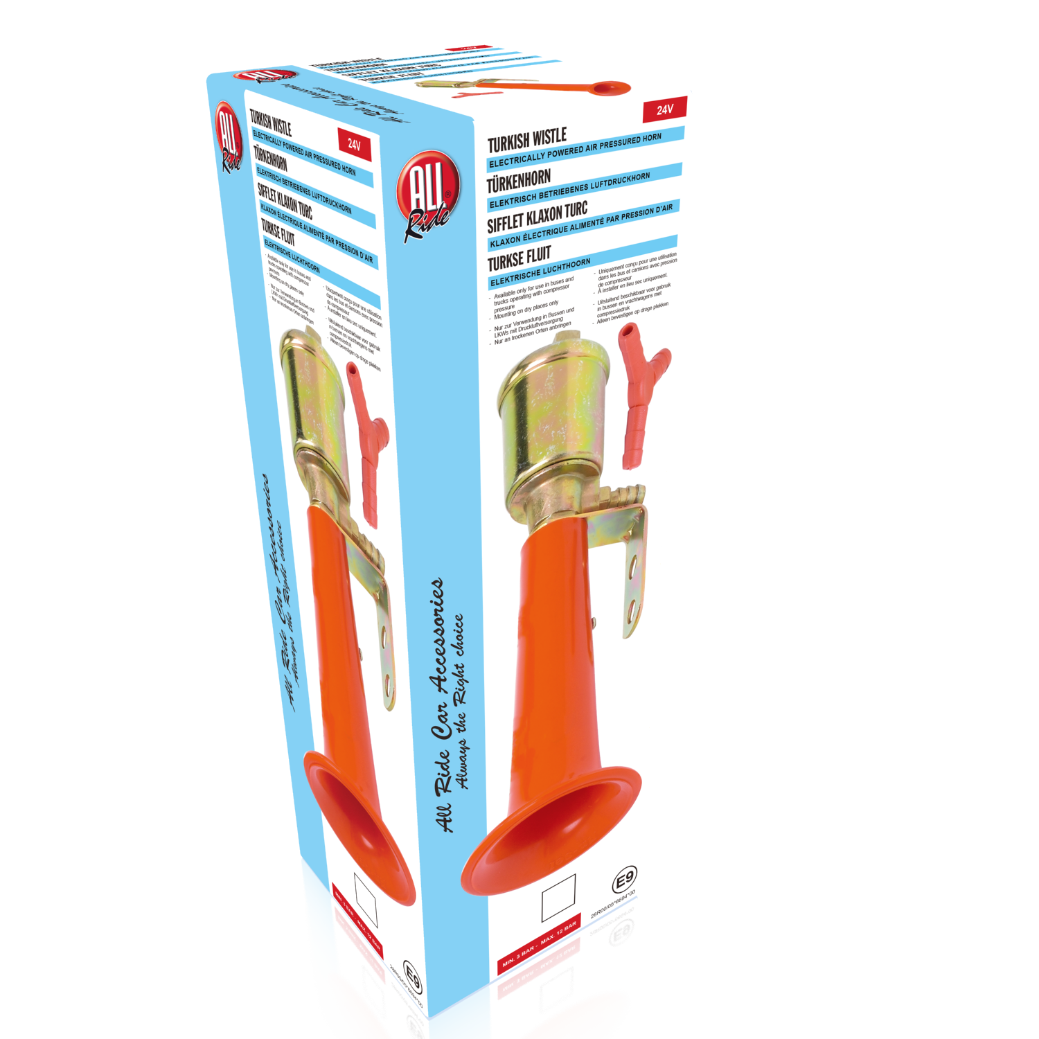 Horn Gursoy & Compressor 24V - Tuincentrum Lopik