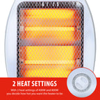 ALPINA QUARTZ HEATER 800W  COMPACTE KWARTSVERWARMING - Tuincentrum Lopik