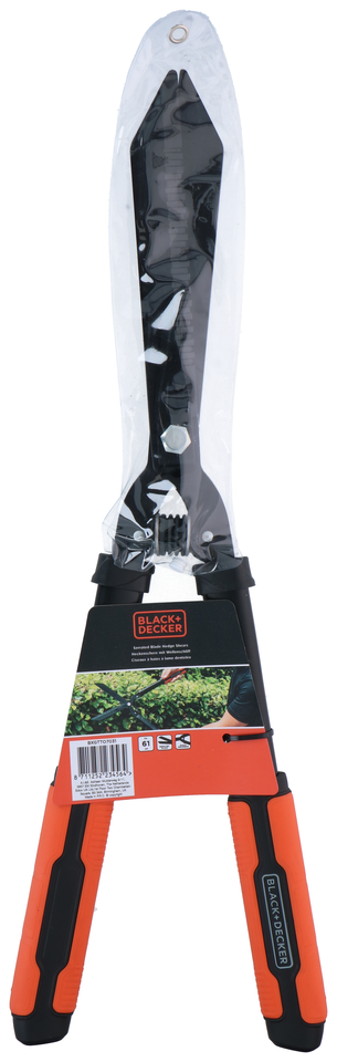 BLACK+DECKER HEGGENSCHAAR 61CM GEKARTELD BLAD - Tuincentrum Lopik