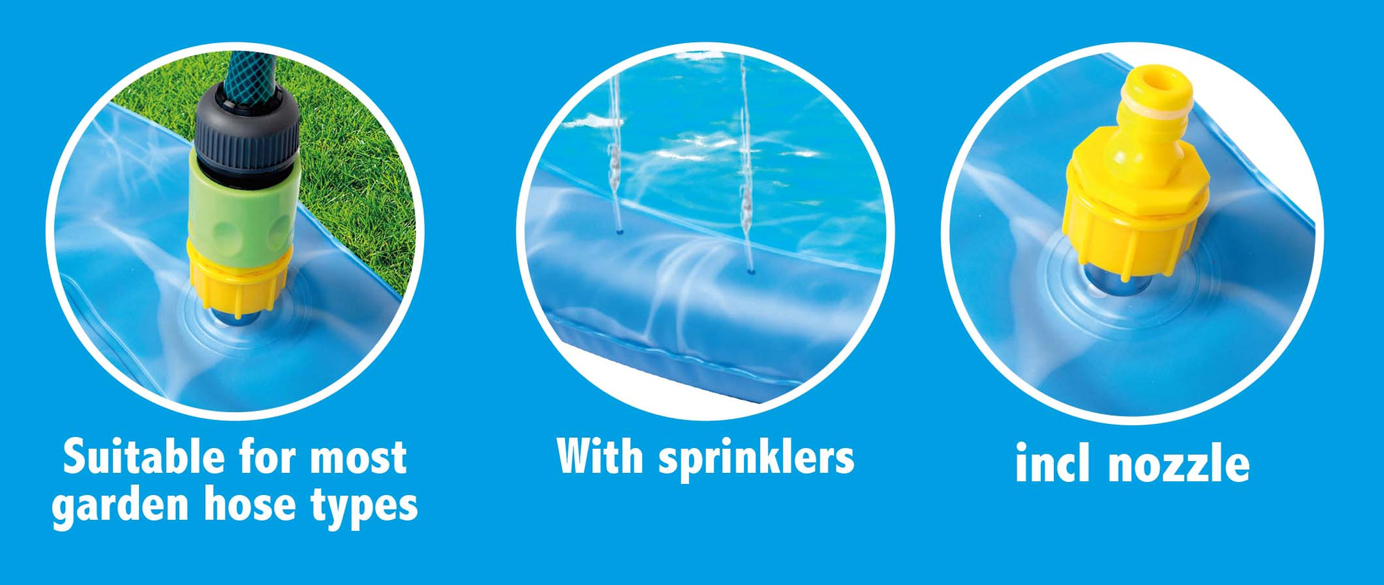 MAXXPRO DOG SPLASH POOL AND SPRINKLER HONDENZWEMBAD MET SPROEIER - Tuincentrum Lopik