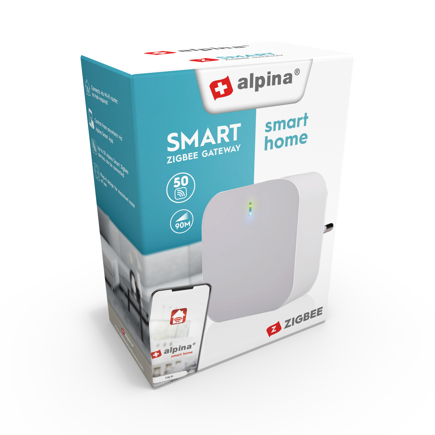 ALPINA SMART ZIGBEE GATEWAY 230V - Tuincentrum Lopik