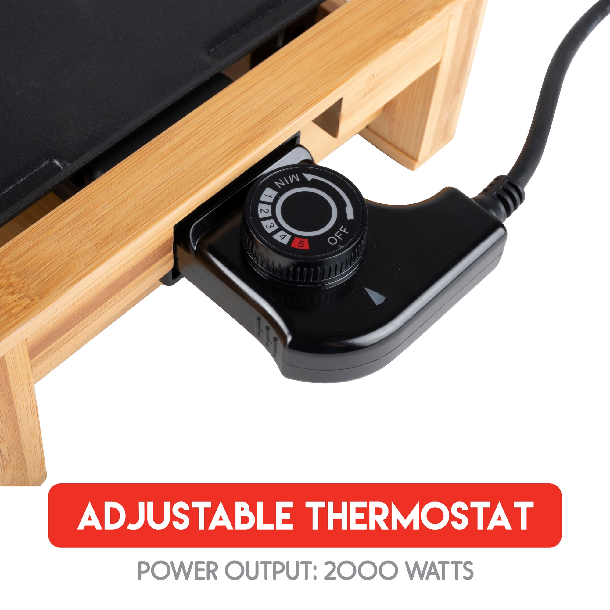 ALPINA TEPPANYAKI GRILL 2000W - ELEKTRISCHE GRILLPLAAT - Tuincentrum Lopik