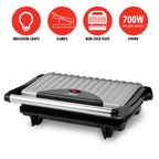 ALPINA CONTACTGRILL 700W VEELZIJDIGE ELEKTRISCHE GRILL - Tuincentrum Lopik