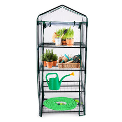 KINZO GREENHOUSE 4L 69X49X160CM - KAS 4 LAGEN - Tuincentrum Lopik