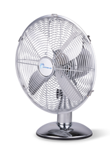 LIFETIME AIR TAFELVENTILATOR 30CM CHROOM RETRO - Tuincentrum Lopik