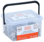 BLACK+DECKER SPAANPLAATSCHROEVEN SET RVS - Tuincentrum Lopik