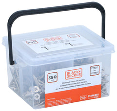 BLACK+DECKER SPAANPLAATSCHROEVEN SET RVS - Tuincentrum Lopik